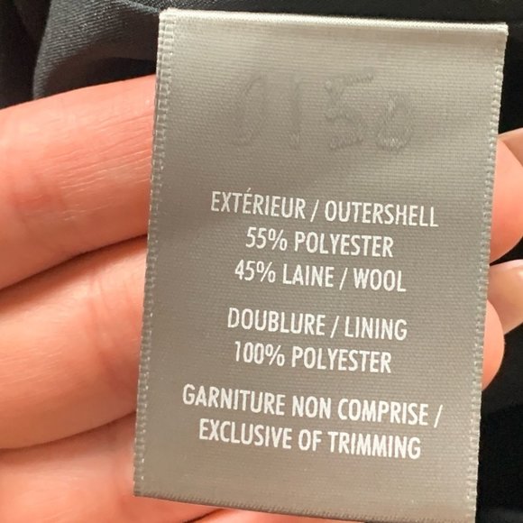 SOIA & KYO Red Hooded Wool Jacket - Picture 9 of 13